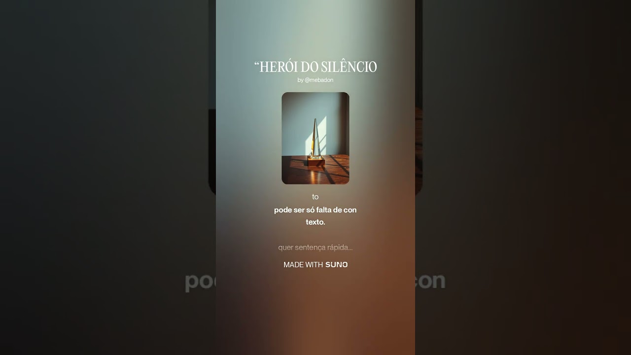 HERÓI DO SILÊNCIO
