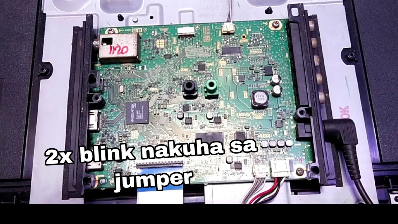 sony 32 led tv  blinking  red 2 times