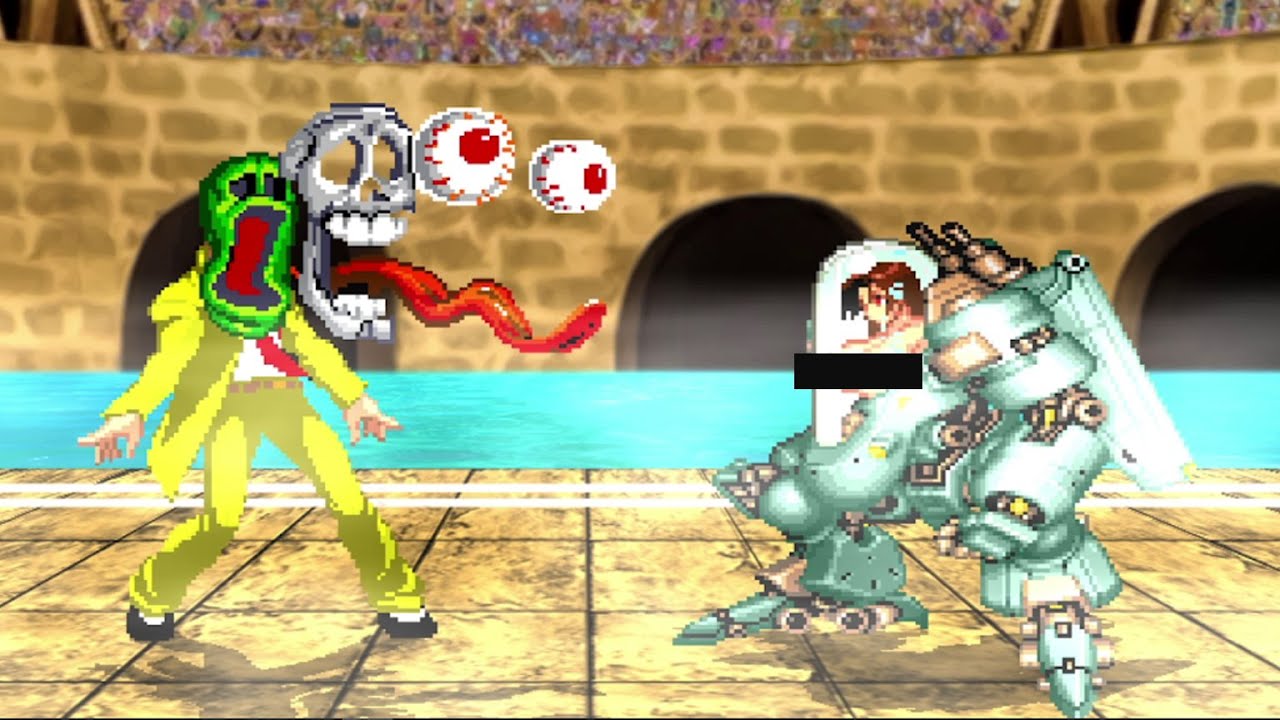 The Mask vs Cyber Mai - Epic Crossover Battle in Street Fighter!
