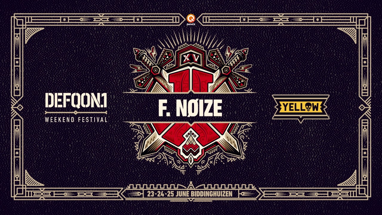 The colors of Defqon.1 2017 | YELLOW mix by F. Noize