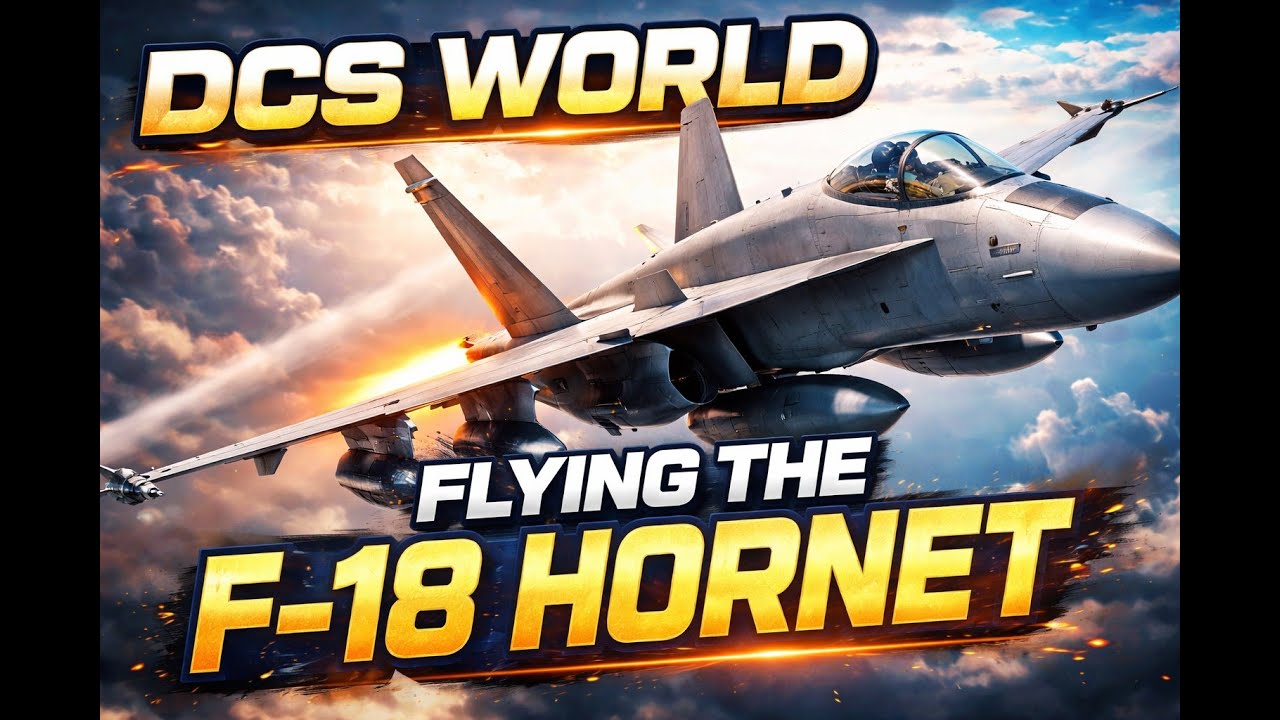DCS World - F18 Hornet | (Complete Rookie)