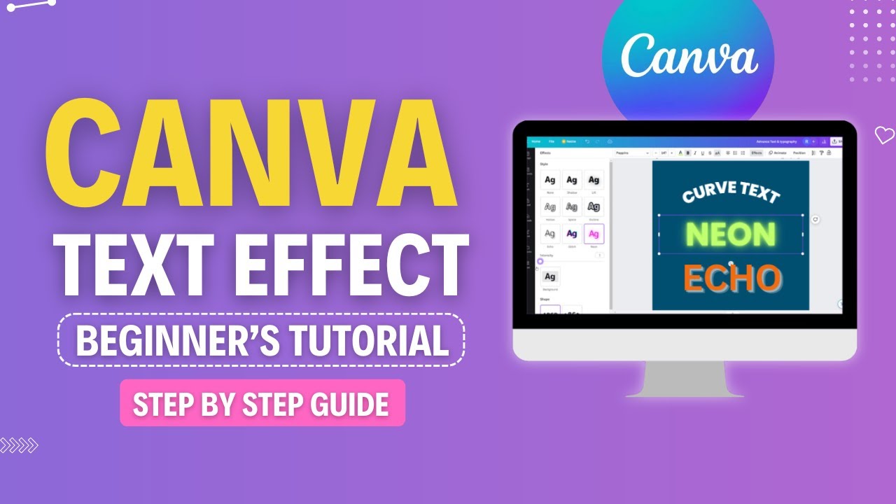 Canva Typography Tutorial : Mind-Blowing Text Effects You Can Create in Canva