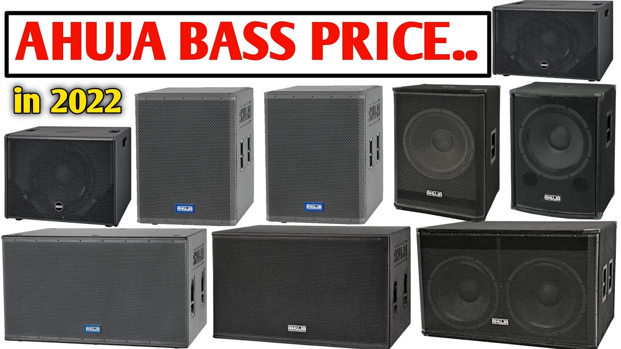Ahuja bass Ka all New price // Ahuja bass price list // Ahuja subwoofer Price