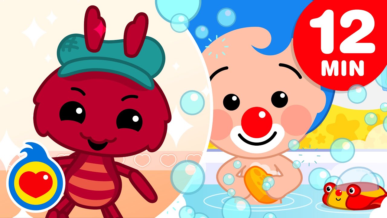 Un Pidochietto 🐜 + Altre Canzoni per Bambini 🤍 Plim Plim - Un Eroe del Cuore (12 Min)