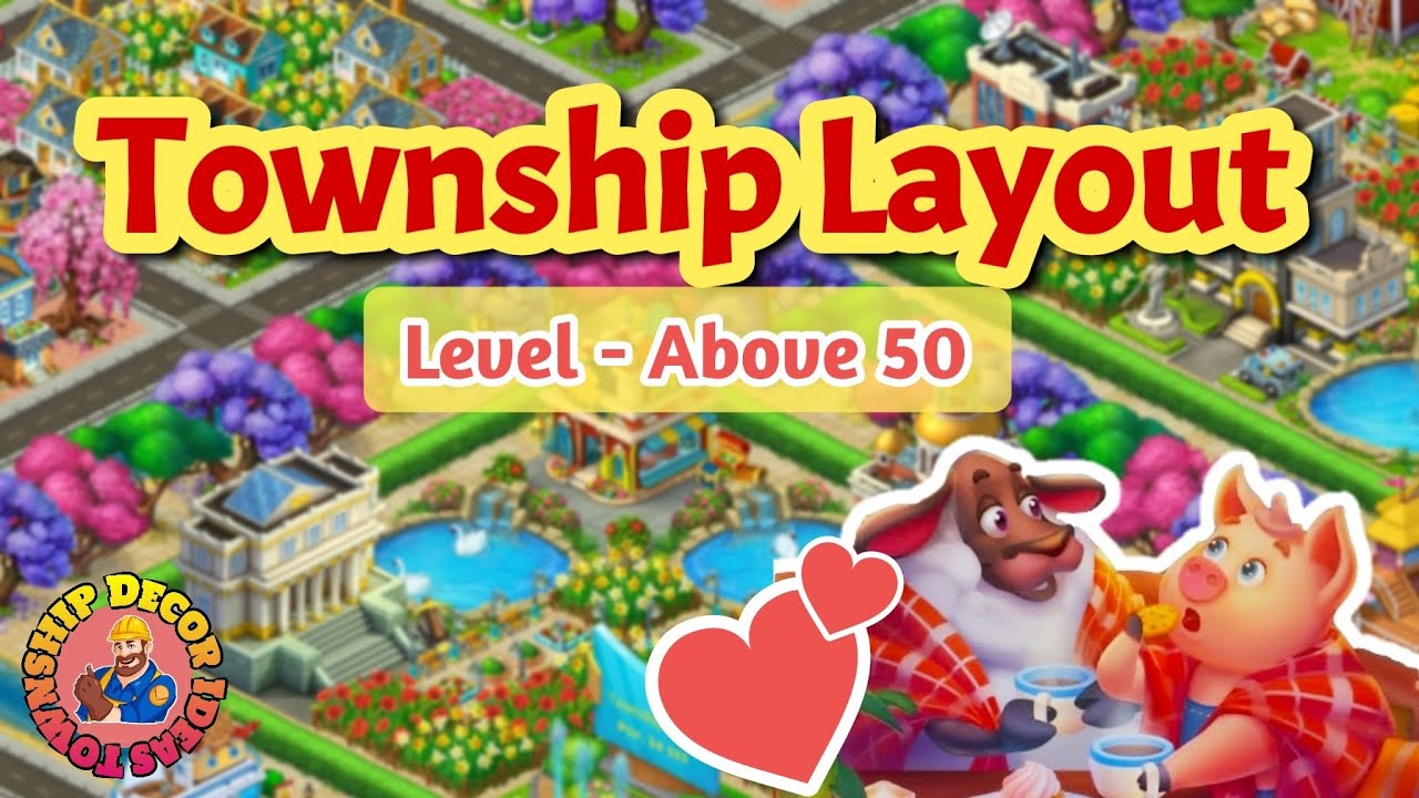 Township Layout || Level - Above 50 || Township Best Design ||