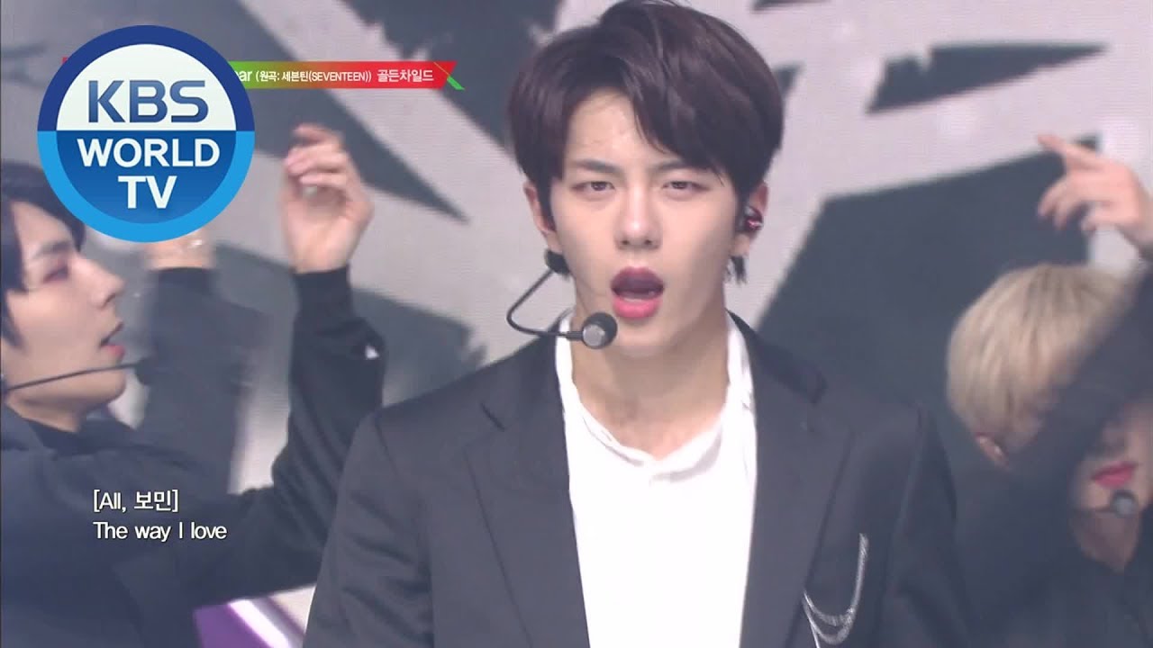 Golden Child - Fear (SEVENTEEN) & WANNABE [Music Bank / 2019.12.20]