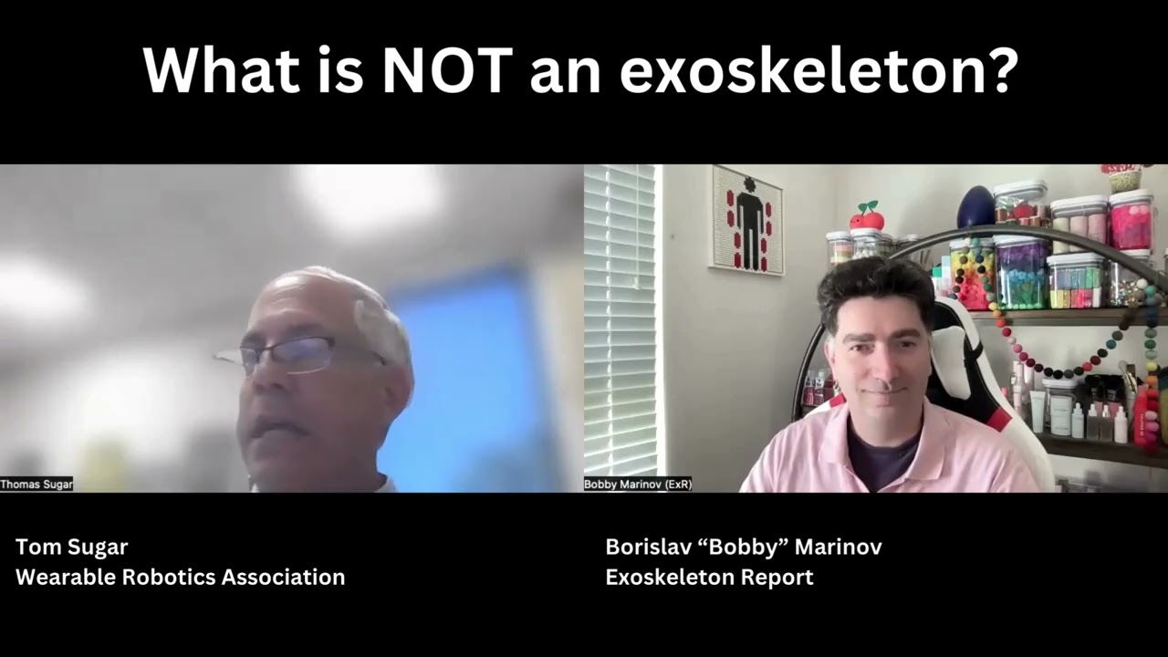 What is an exoskeleton device?