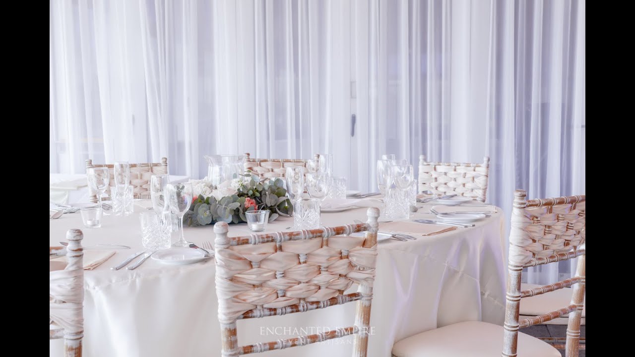 Romantic Ivory + Cream Wedding, styled by Enchanted Empire, Event Artisans