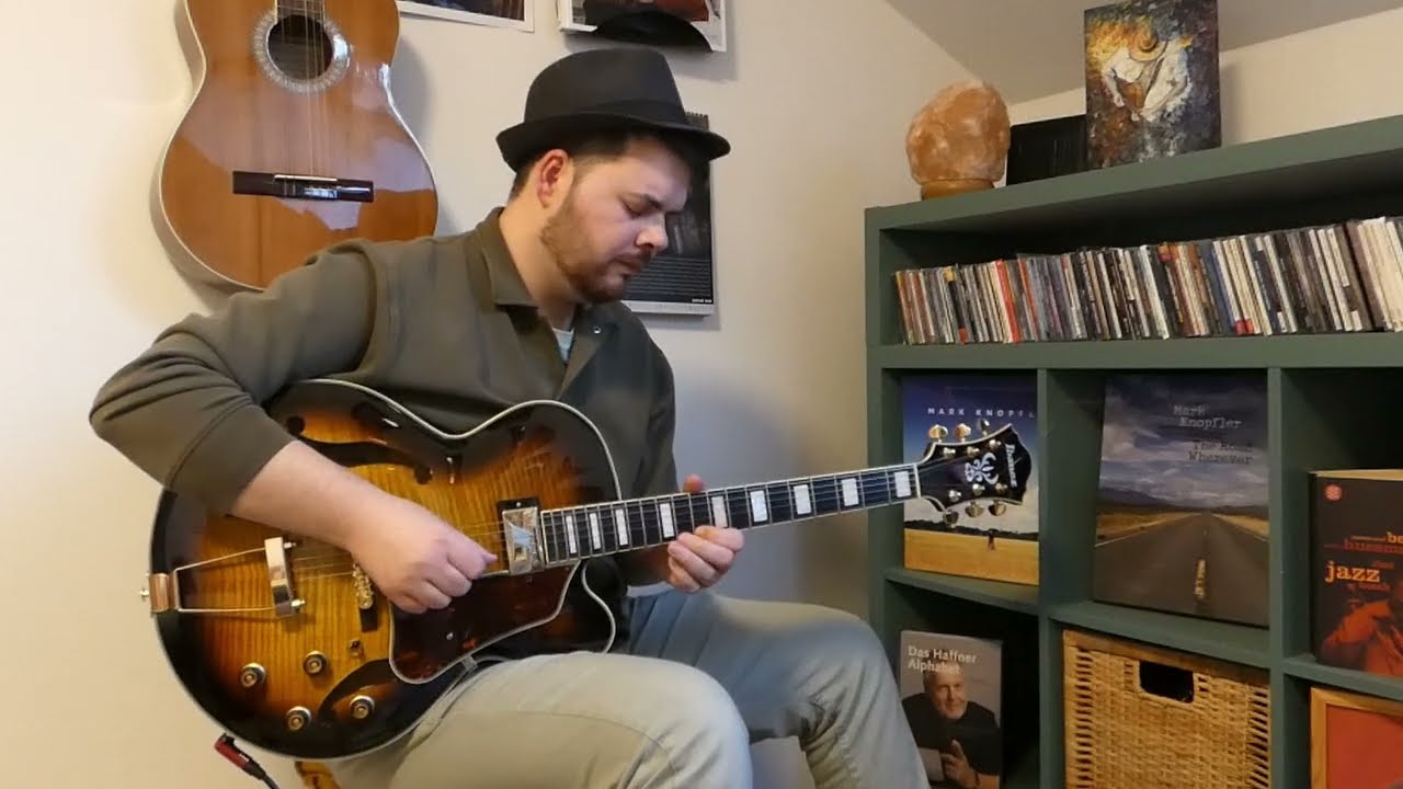 This guitar is amazing!! Loop on Ibanez AF95FM and DV Mark Litte Jazz