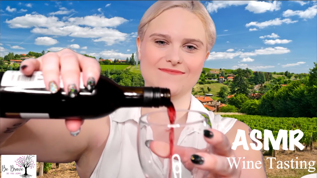 ASMR Wine Tasting At A French Vineyard 🍷