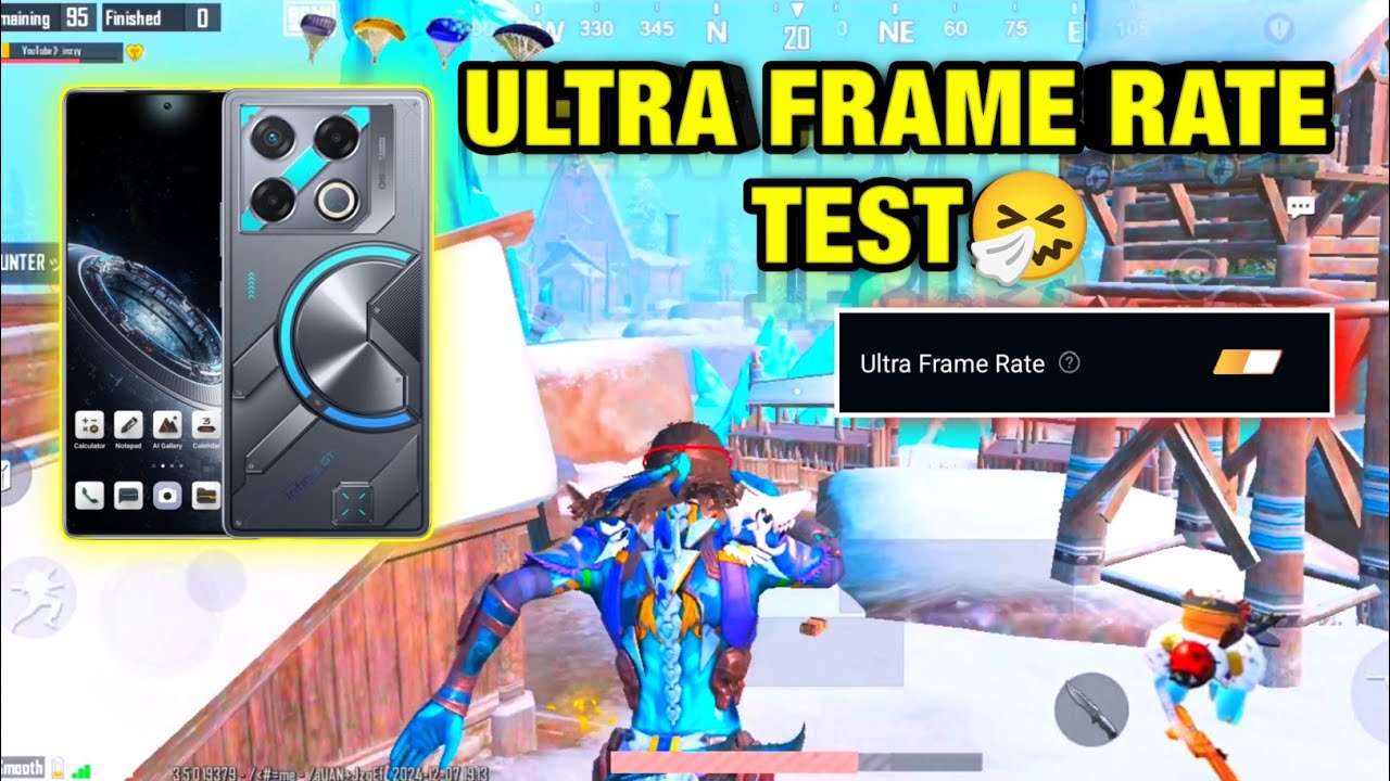 ULTRA FRAME RATE TEST🤧💥  infinix GT 20 Pro Ultra Frame rate Test!