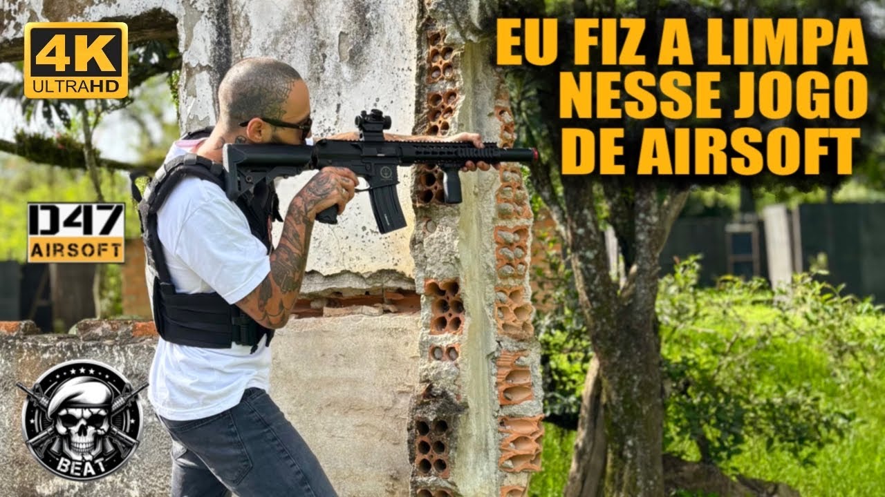 MINHA GAMEPLAY MAIS INSANA - FIZ 3 MISSÕES COM A NEPTUNE 10 - CAMPO DISTRITO 47 AIRSOFT