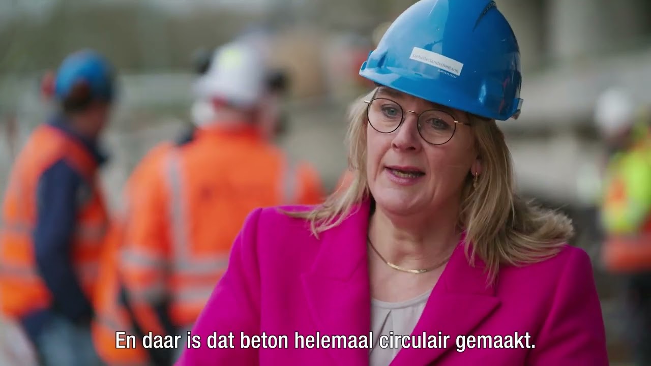 DNB bouwt met CO2-neutraal beton