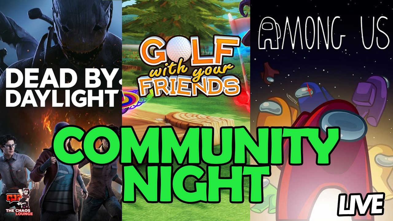 Community Games Night! | Gaming with the community!