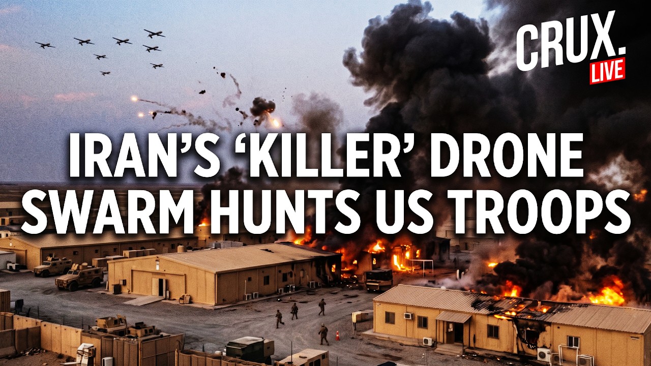 LIVE | Iran Escalates With New Generation Drones, US Military Bases Across Gulf Come 'Under Attack'