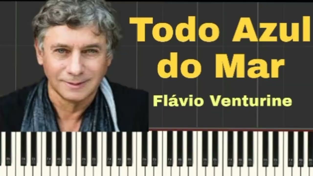Todo Azul do Mar (Tutorial Teclado/Piano)