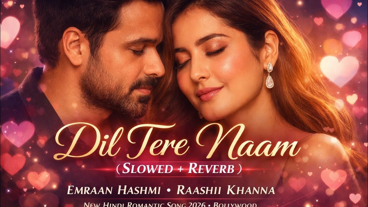 Dil Tere Naam (Slowed + Reverb) | Emraan Hashmi | Raashii Khanna | New Hindi Romantic Song 2026 