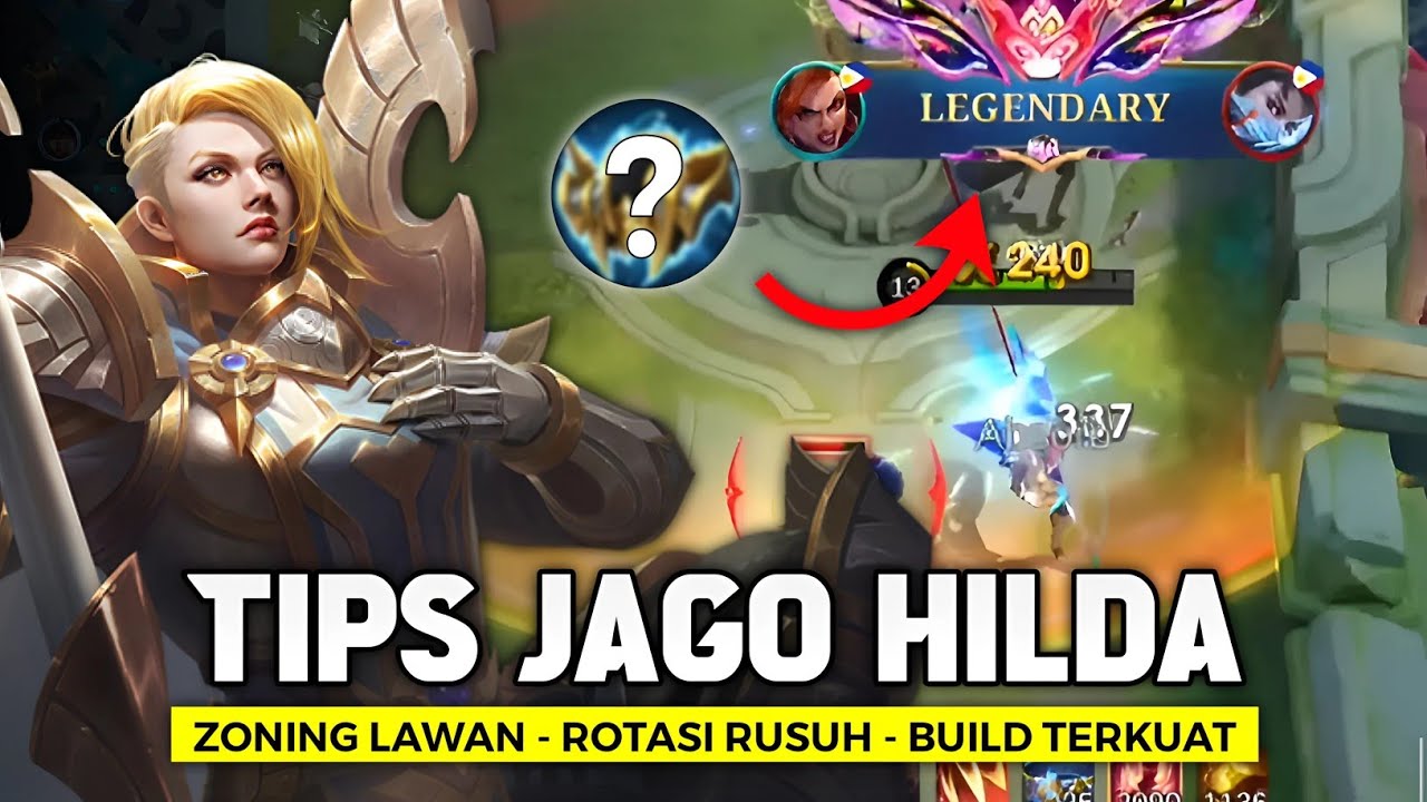 BEGINI CARA ROTASI RUSUH PAKAI HILDA YANG BIKIN LAWAN KEWALAHAN - Analisis Build dan Gameplay Hilda