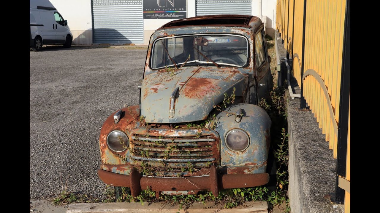 TRACCE di RUGGINE ... FIAT 500 Belvedere metallica