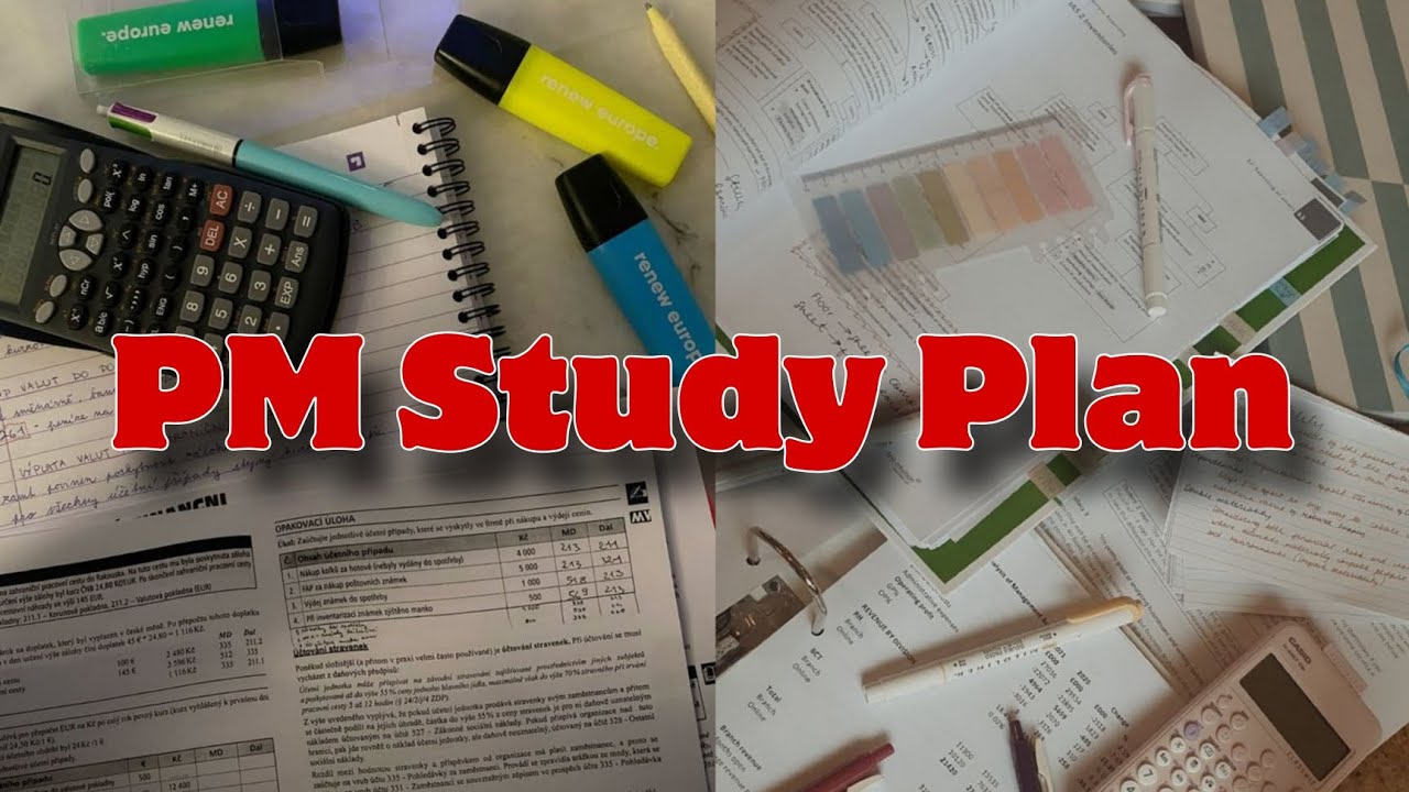 ACCA Study Plan | PM ( Performance Management ) | 