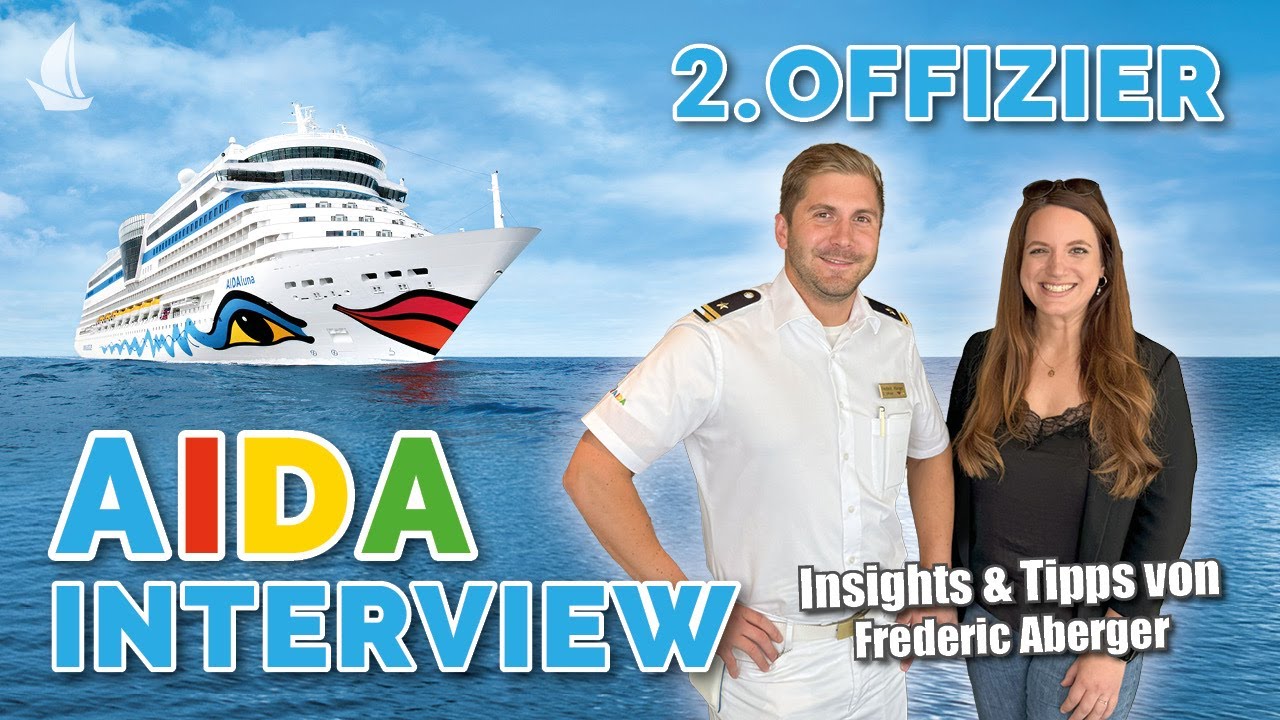Arbeiten an Bord: Diese Aufgaben haben Offiziere bei AIDA