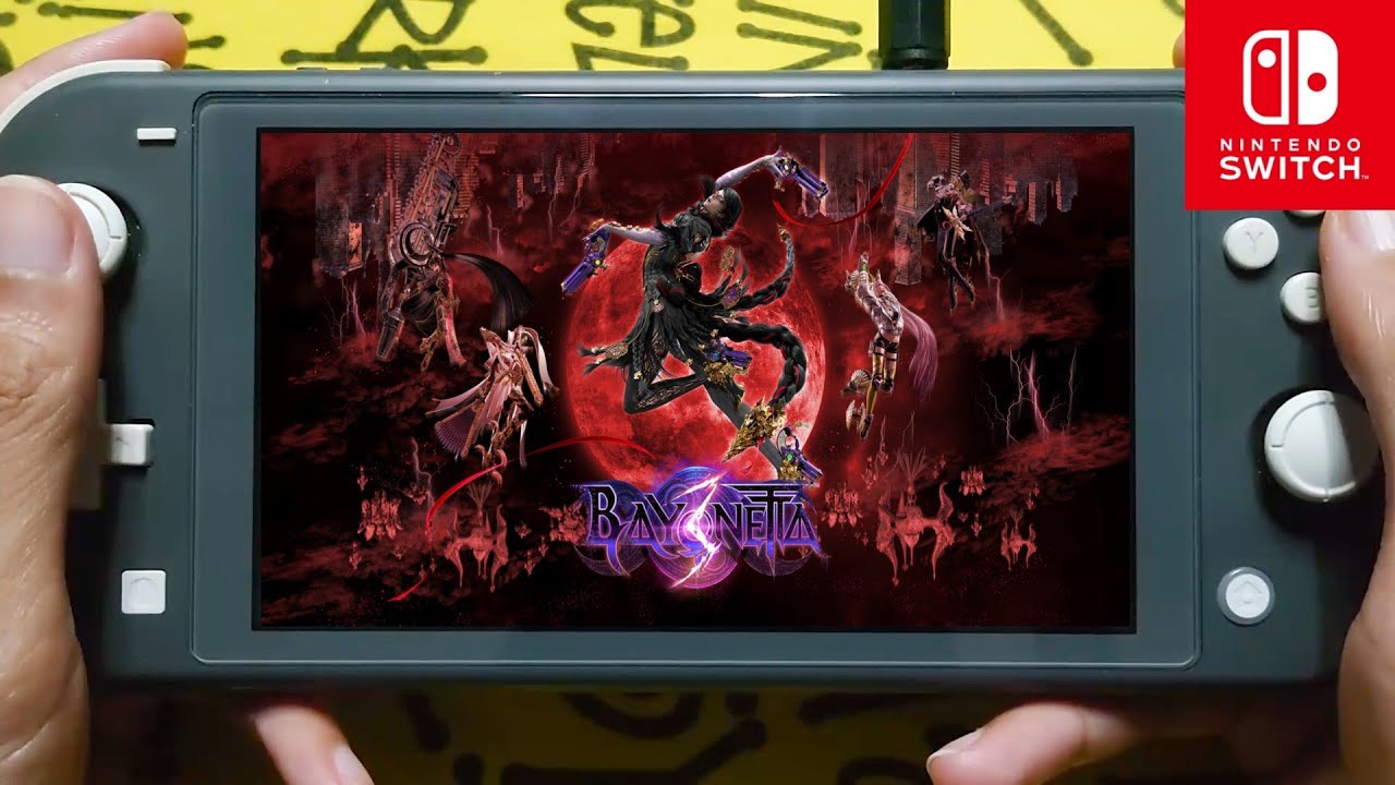 Bayonetta 3 Gameplay - Nintendo Switch Lite