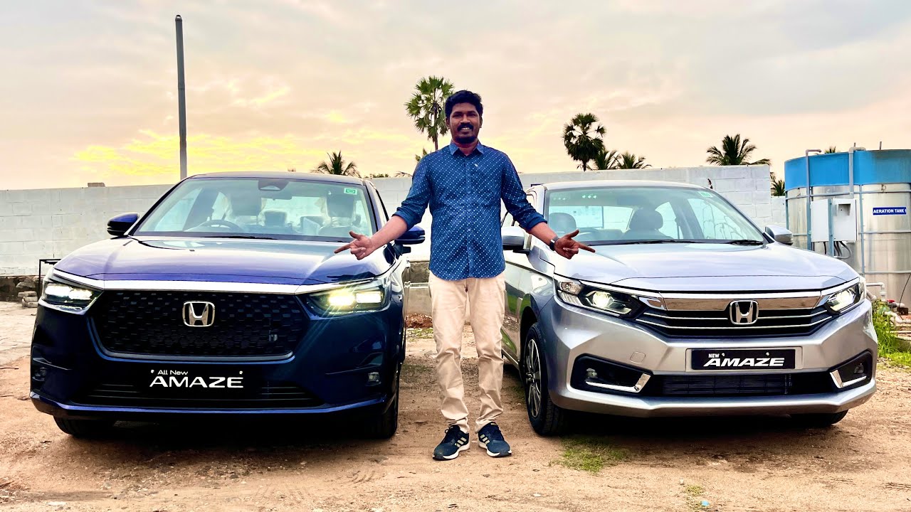 New Amaze மற்றும் Old Amaze|என்னென்ன வித்தியாசங்கள் வந்திருக்கு!|Tamilmotors360