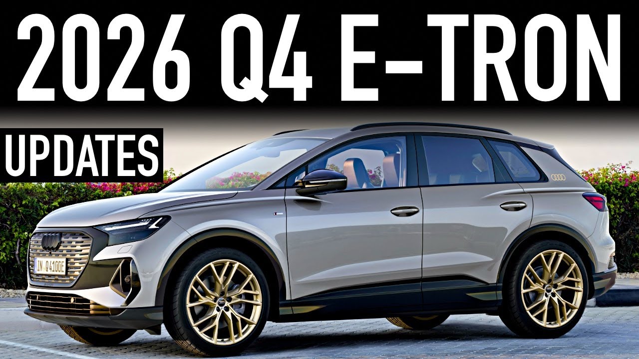Audi Q4 E-Tron 2026 года. Что нового?