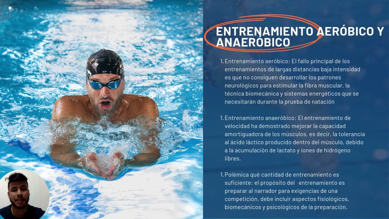 Adaptaciones debidas al entrenamiento de natación y Principios del entrenamiento en Natación_EJLV