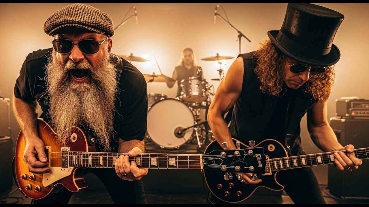 Led Zeppelin, Jimi Hendrix, SRV, AC/DC, ZZ Top 🎸🔥 Classic Blues Rock Texas Riffs & Gritty Voices