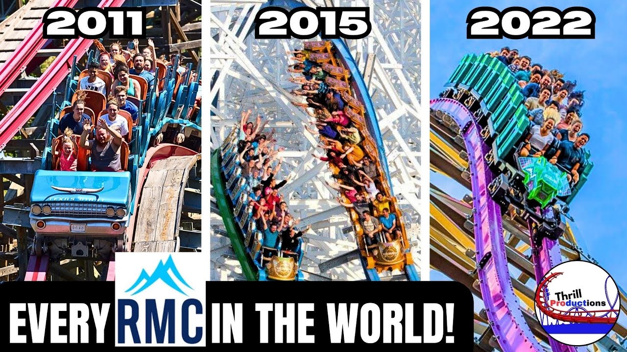 Every Rocky Mountain Construction Roller Coaster in the World! (2024 Edition)