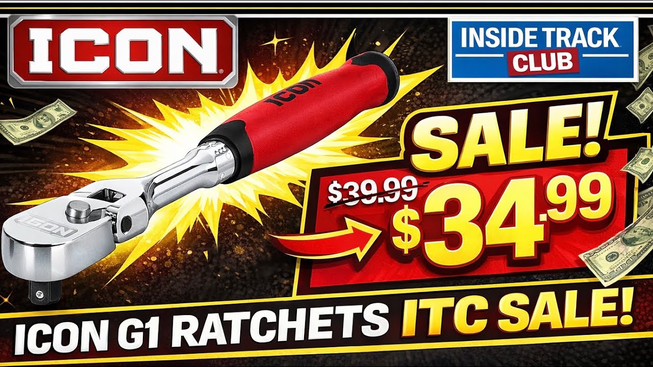 Трещотка Harbor Freight ICON G1 ITC по акции – почему я считаю, что вам стоит её купить