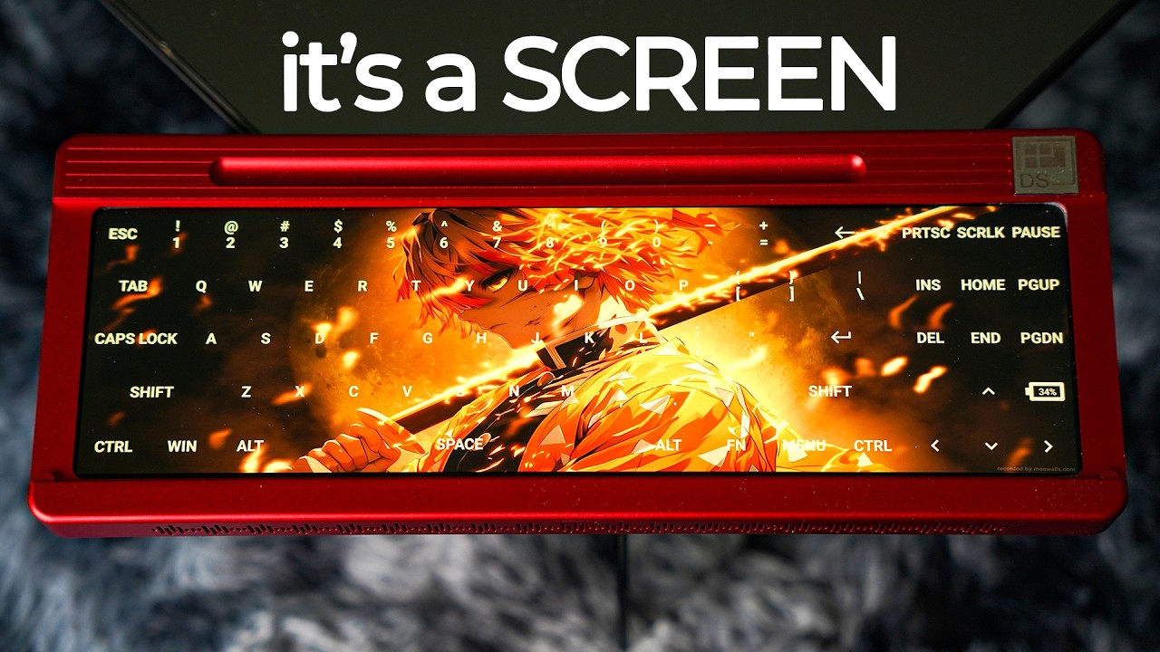 We have a GIANT TOUCHSCREEN!