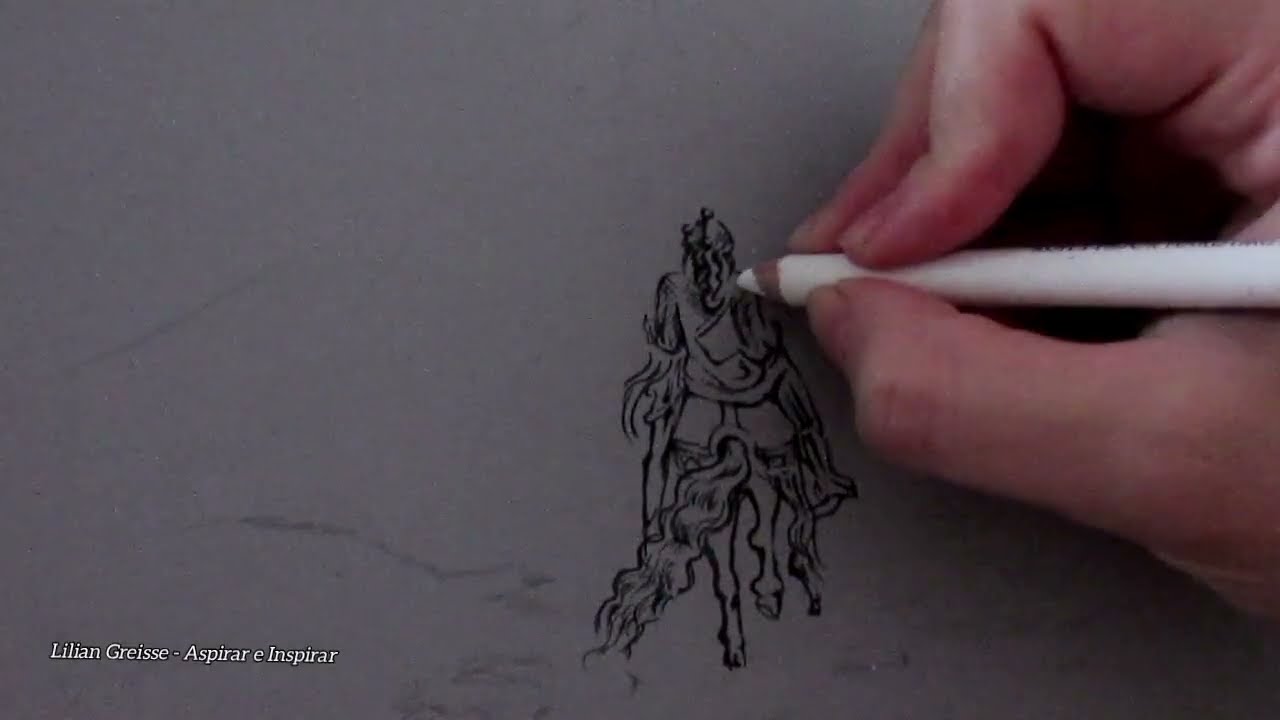 Desenhando Gustave Doré - Lancelot