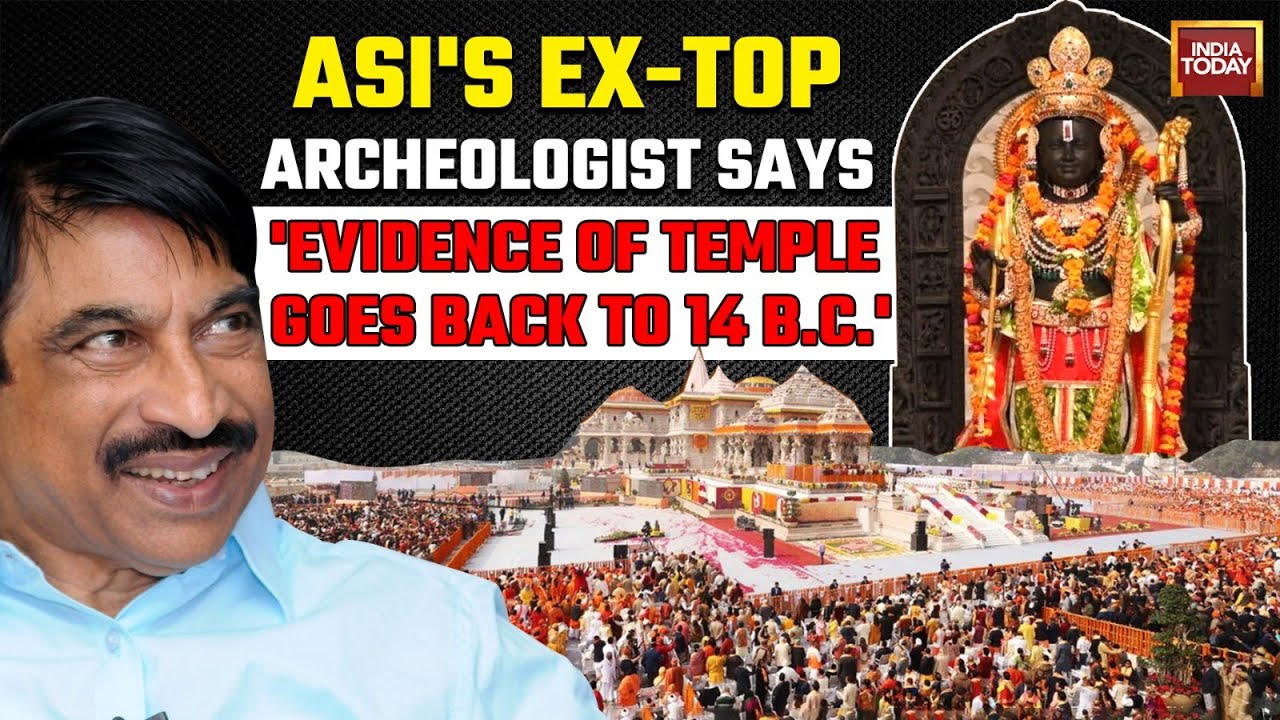 Saw 12 Temple Pillars With Kalash & Sculptures Of Hindu Gods In Babri Mosque: KK Mohammed, Ex-ASI