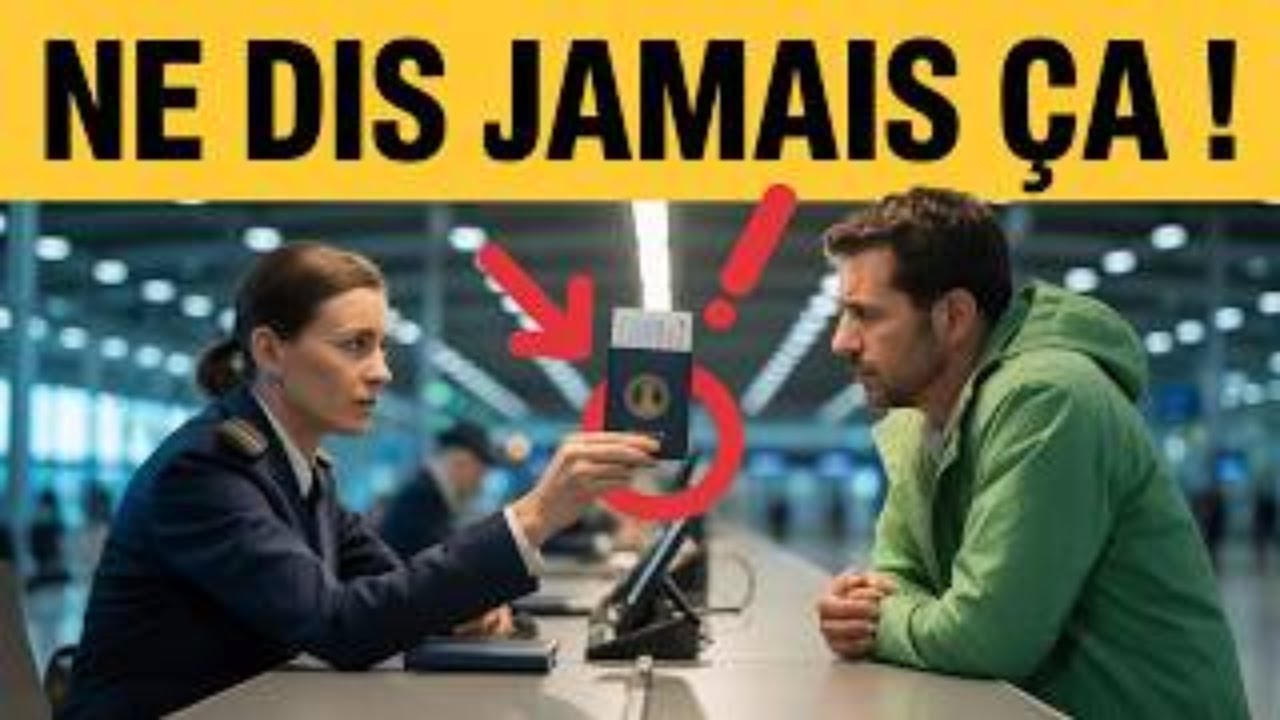 Ces 10 Questions de la Douane à l’Aéroport Piègent Encore des Voyageurs en 2026 !