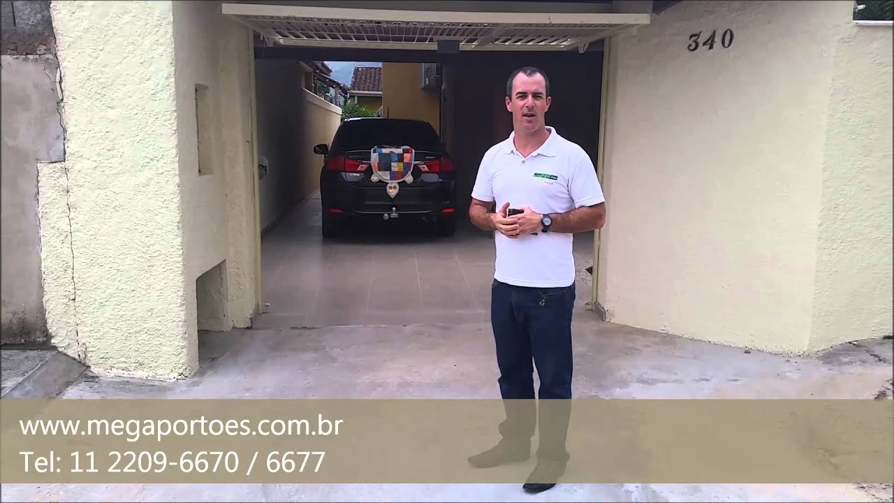 Minha garagem é baixa, posso colocar um portão basculante?