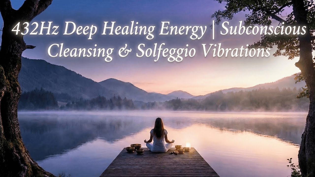 432Hz Deep Healing Energy | Subconscious Cleansing & Solfeggio Vibrations