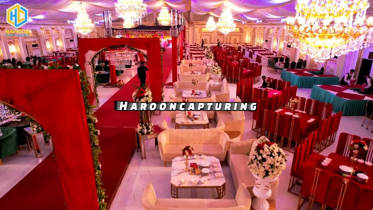 Barat Coverage at Green Apple Marquee Sialkot | Drone | Haroon Capturing