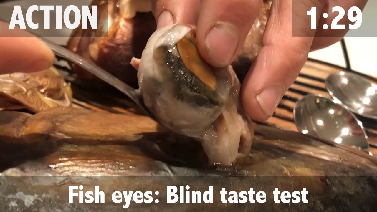 Fish Eyes Blind Taste Test