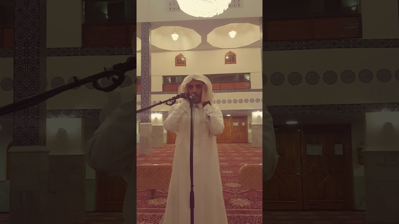 اذان العشاء من جامع عثمان بن عفان رضى الله عنه بالمدينة المنورة للمؤذن عبدالكريم الايوبي