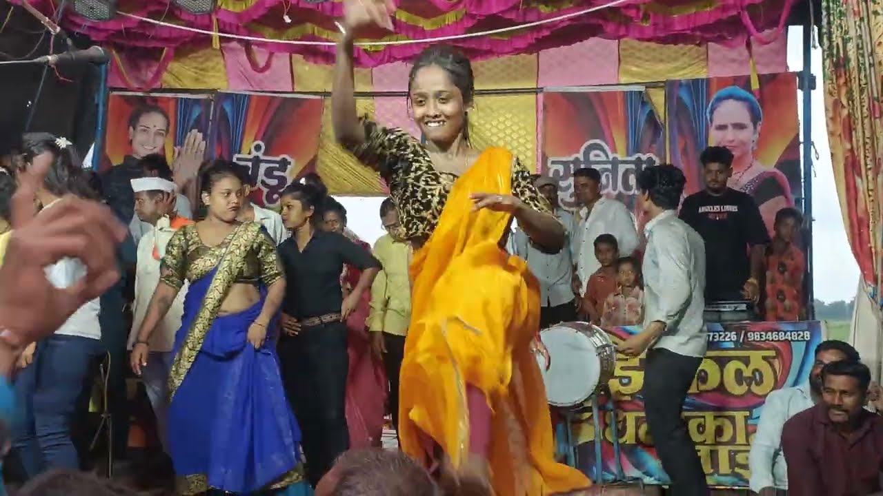 💃बंडू नाना धुळेकर खतरनाक हजेरी💃💃💃 राजमाने बालाजी महाराज जत्रा 💕💕🔥🔥🔥#तमाशा 