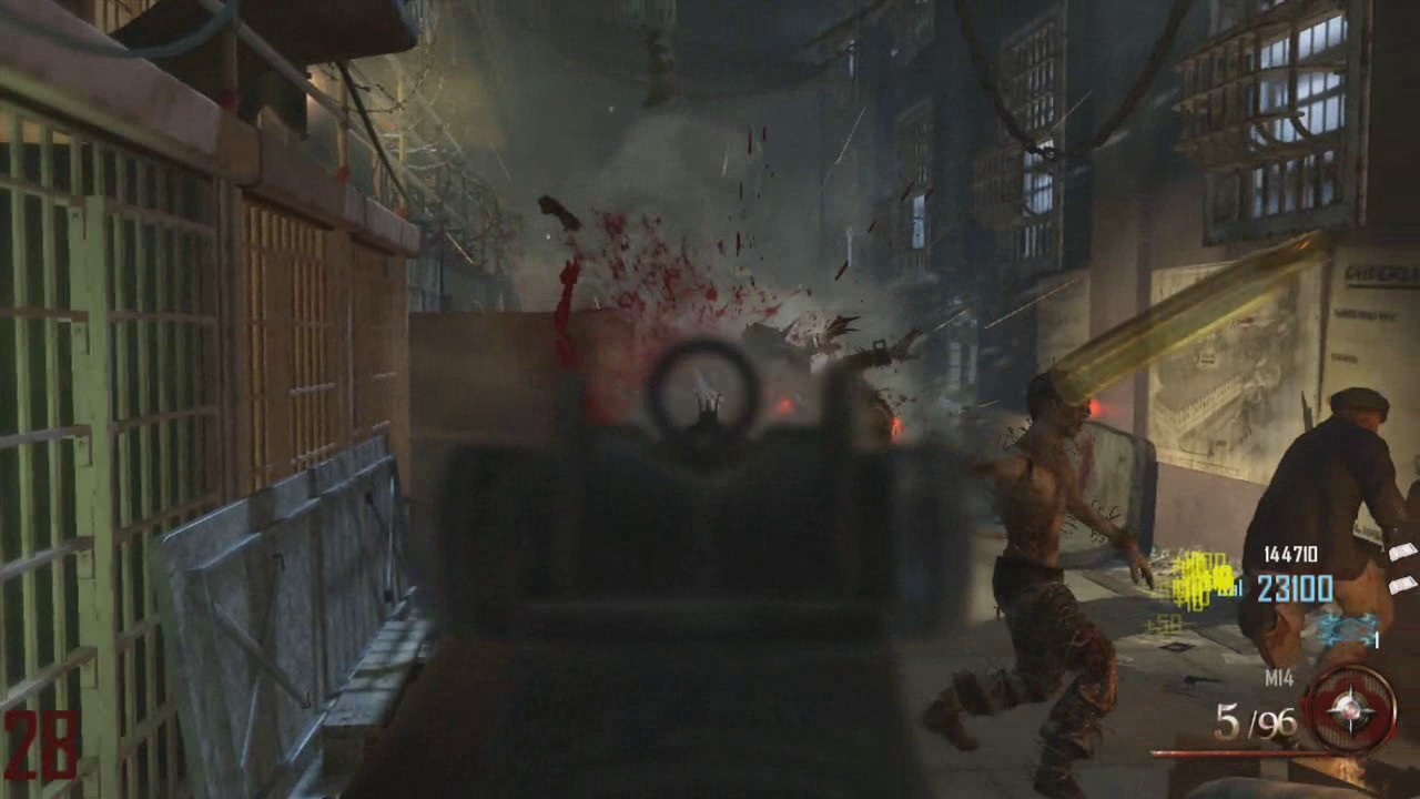 Mob of The Dead First Room Round 33 coop World Record