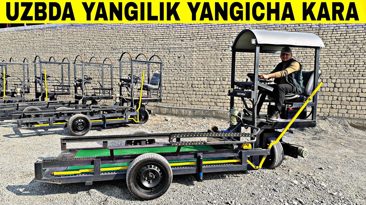 UZBDA YANGILIK YANGICHA KARA G’ISHT TASHISH UCHUN JUDA QULAY