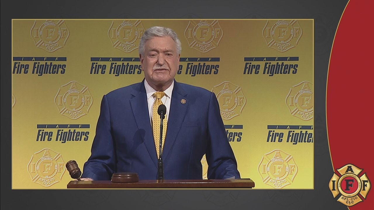 IAFF General President Harold Schaitberger Convenes the 55th IAFF Convention