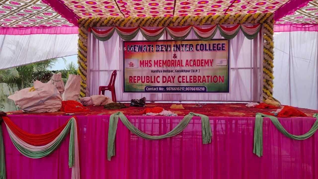 MHS MEMORIAL ACADEMY Live Stream