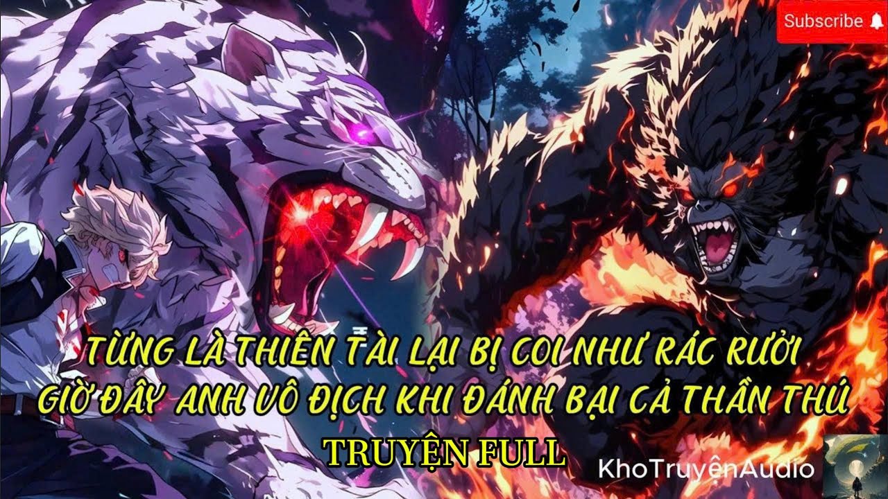 TruyệnAudio : Những kẻ từng coi thường anh giờ đây phải sợ hãi khi một mình anh chống lại thú triều