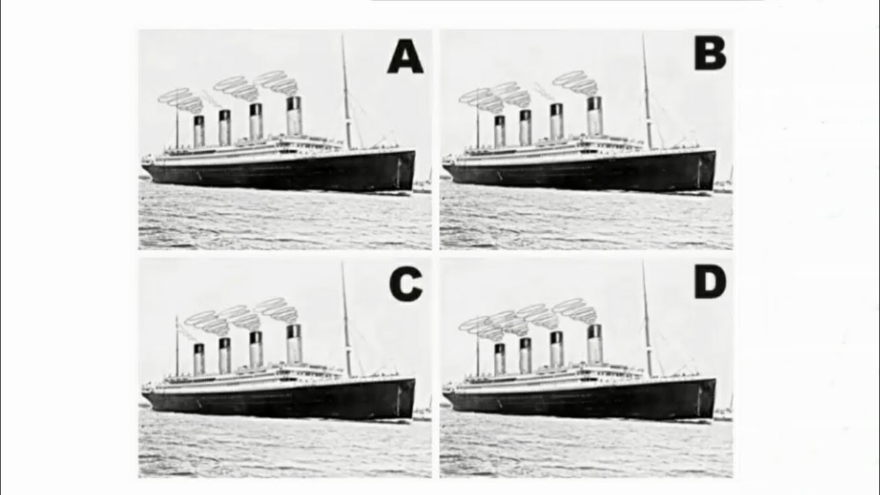 Let's check how well you know the Titanic? Erudition test.