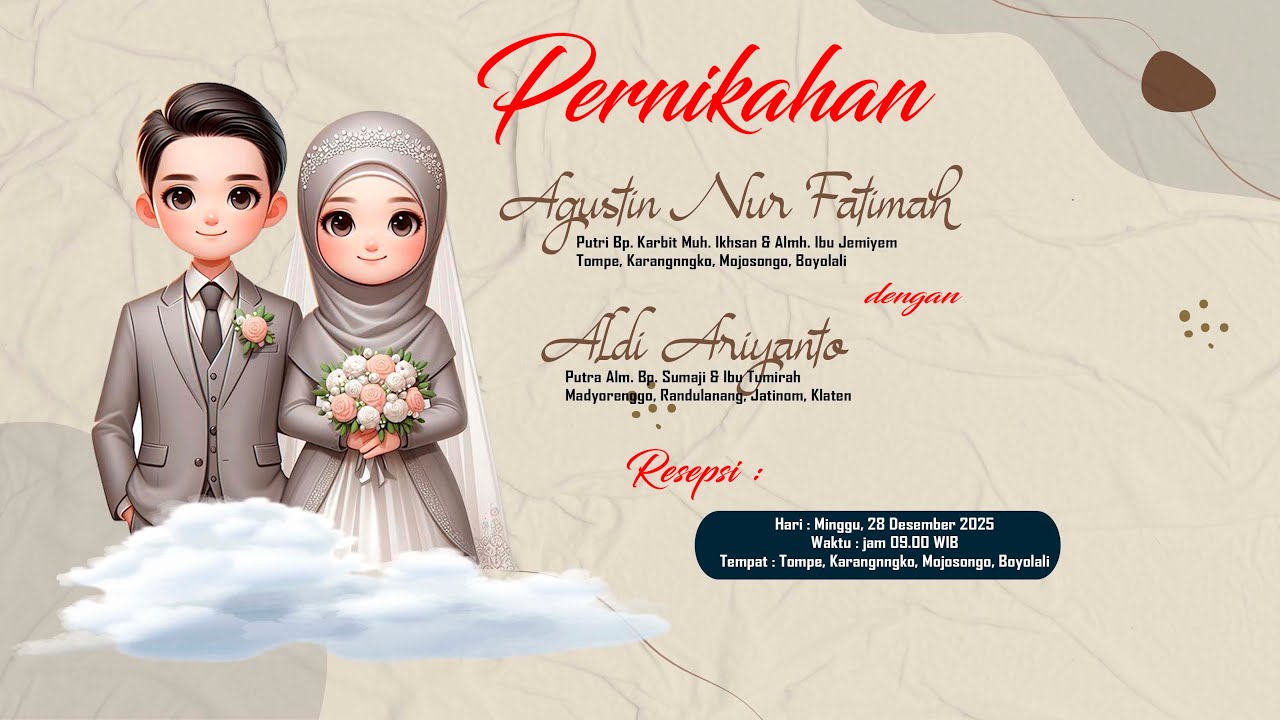 LIVE CS. TJ MUSIK || PERNIKAHAN AGUSTIN & ALDI || TOMPE, 28 DESEMBER 2025