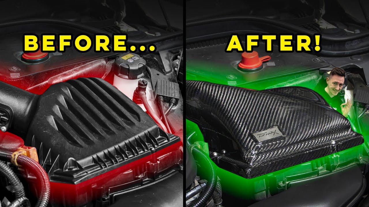 This CARBON FIBRE Mini Cooper Intake Sounds CRAZY!